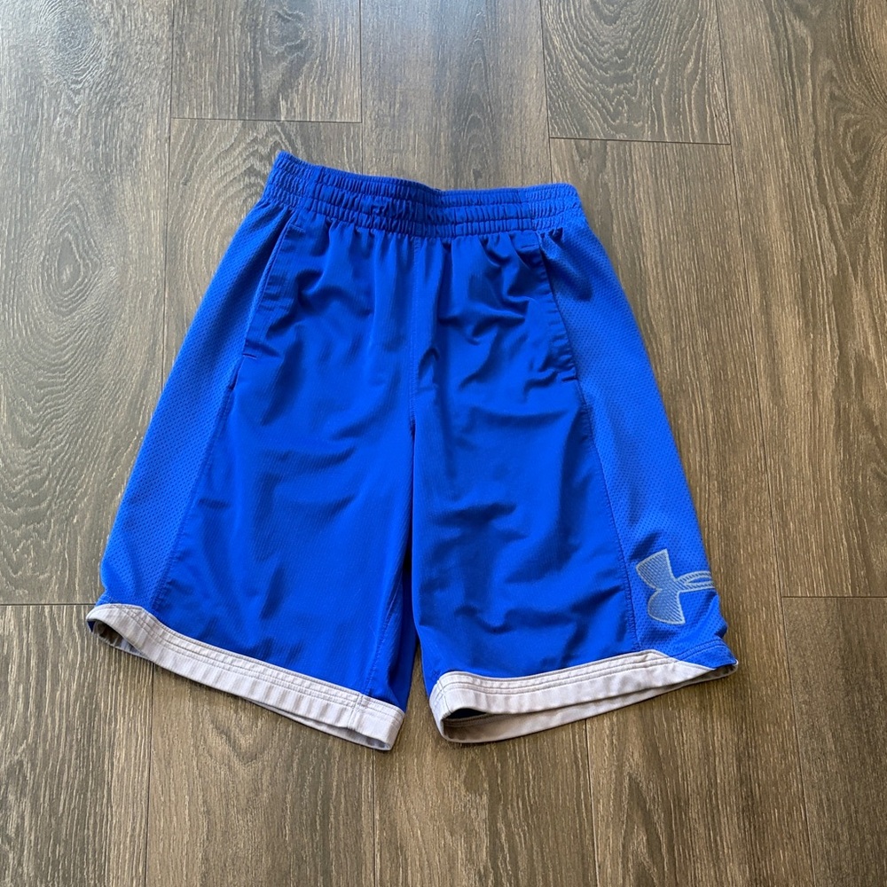 Under Armour Men's Royal Blue Athletic Shorts